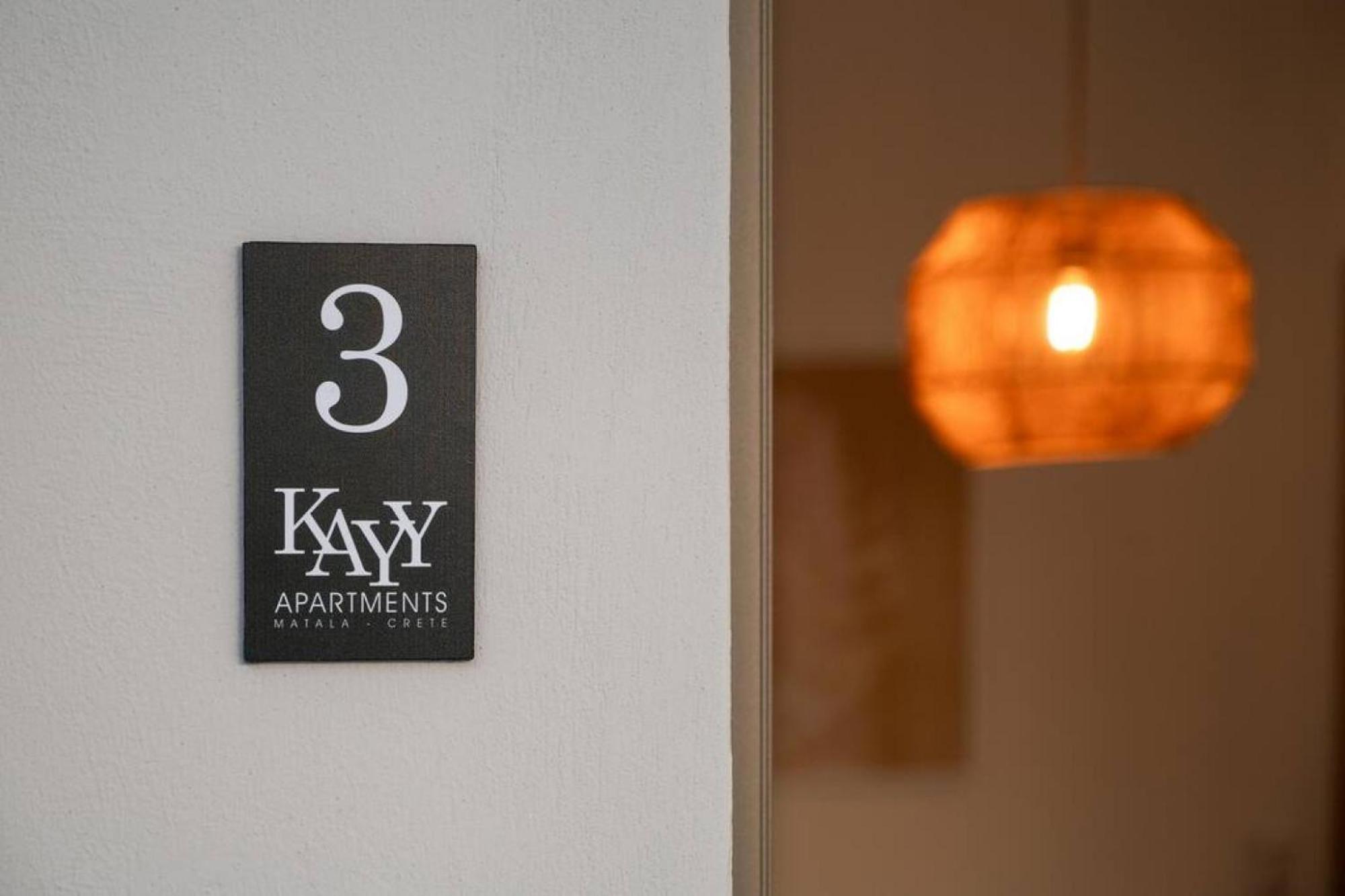 Kayy Apartments 3 In Matala Buitenkant foto